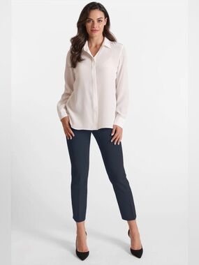 Peace of Cloth Panticular Jerry Bliss Twill Pant in Navy 14